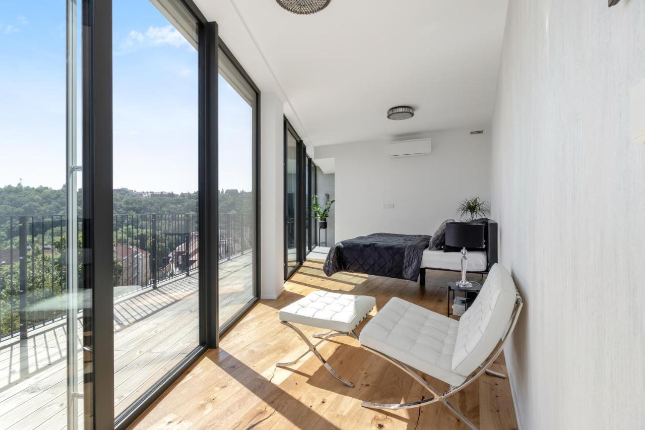 Luxury Penthouse Prague Apartment Exterior photo